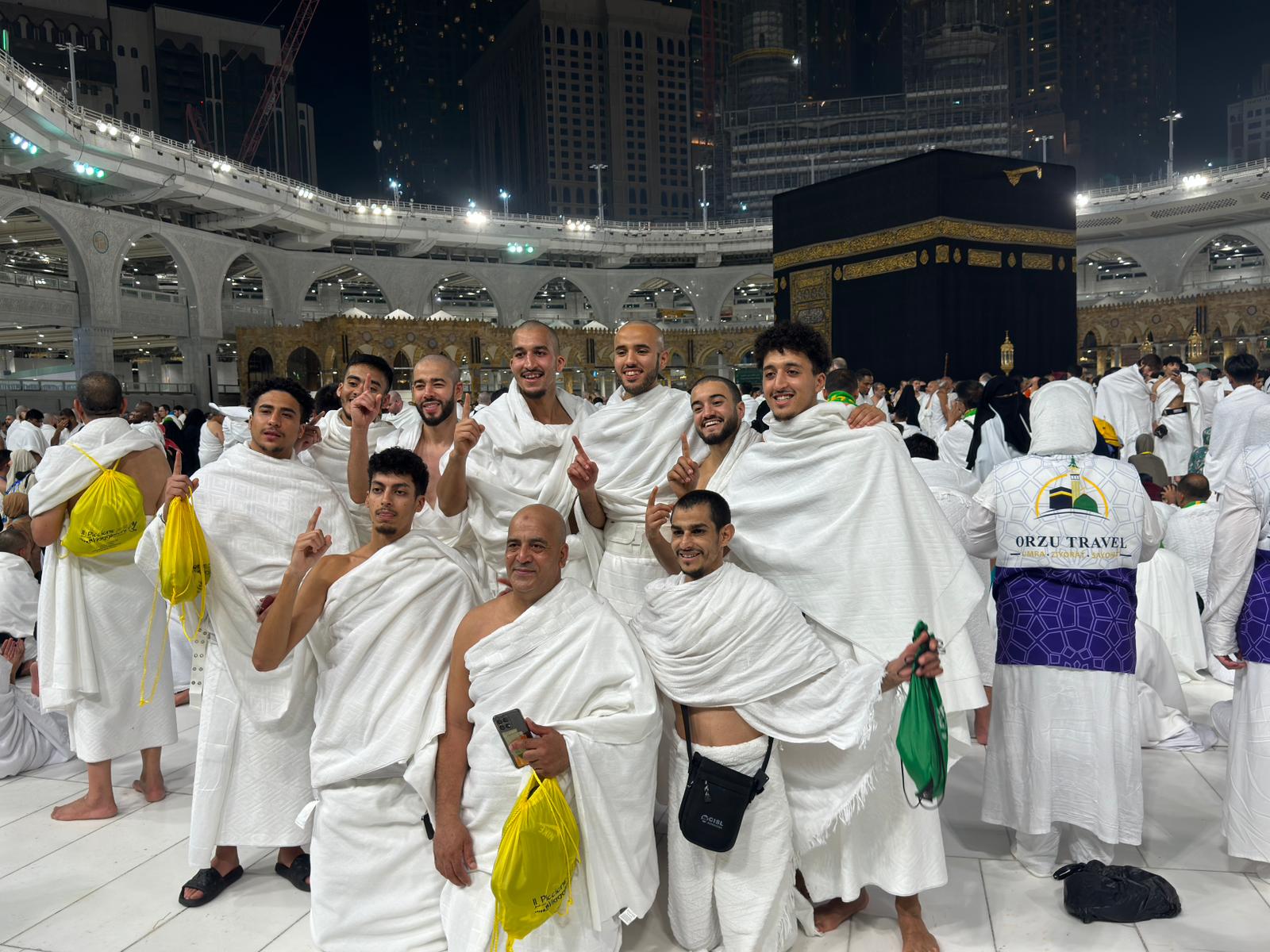 Tawaf.it group at the Kaaba