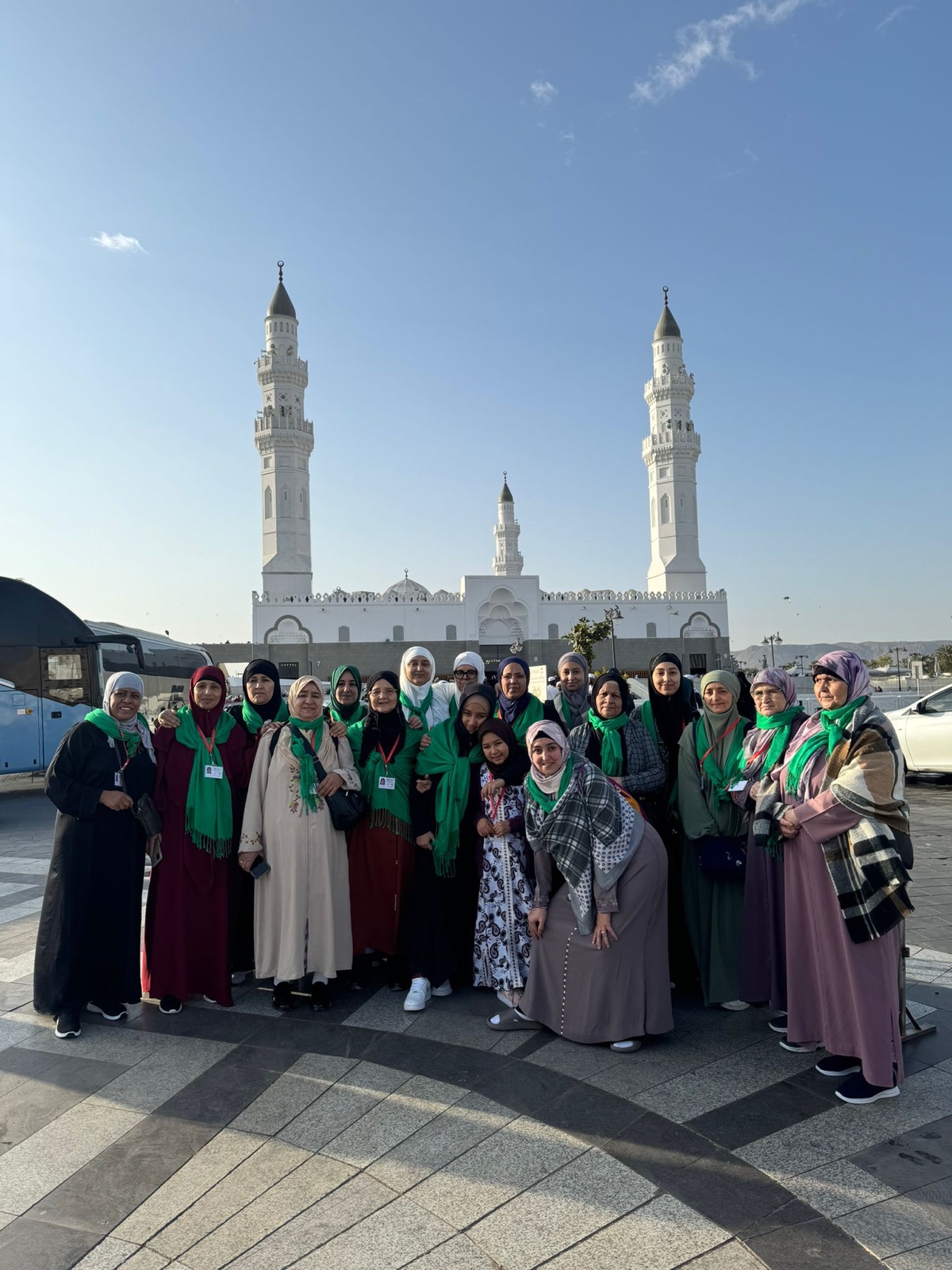 Donne del gruppo Tawaf.it a Masjid al-Quba