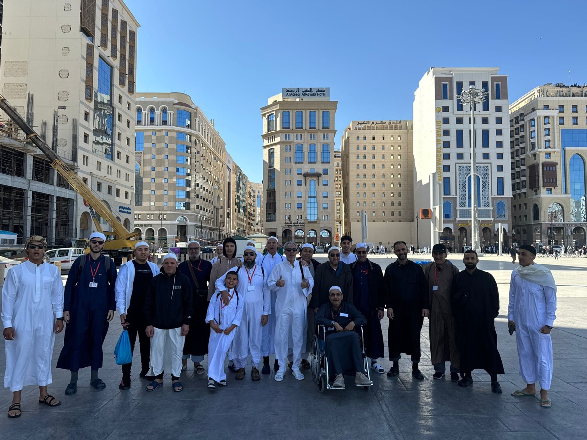 Grande gruppo a Medina