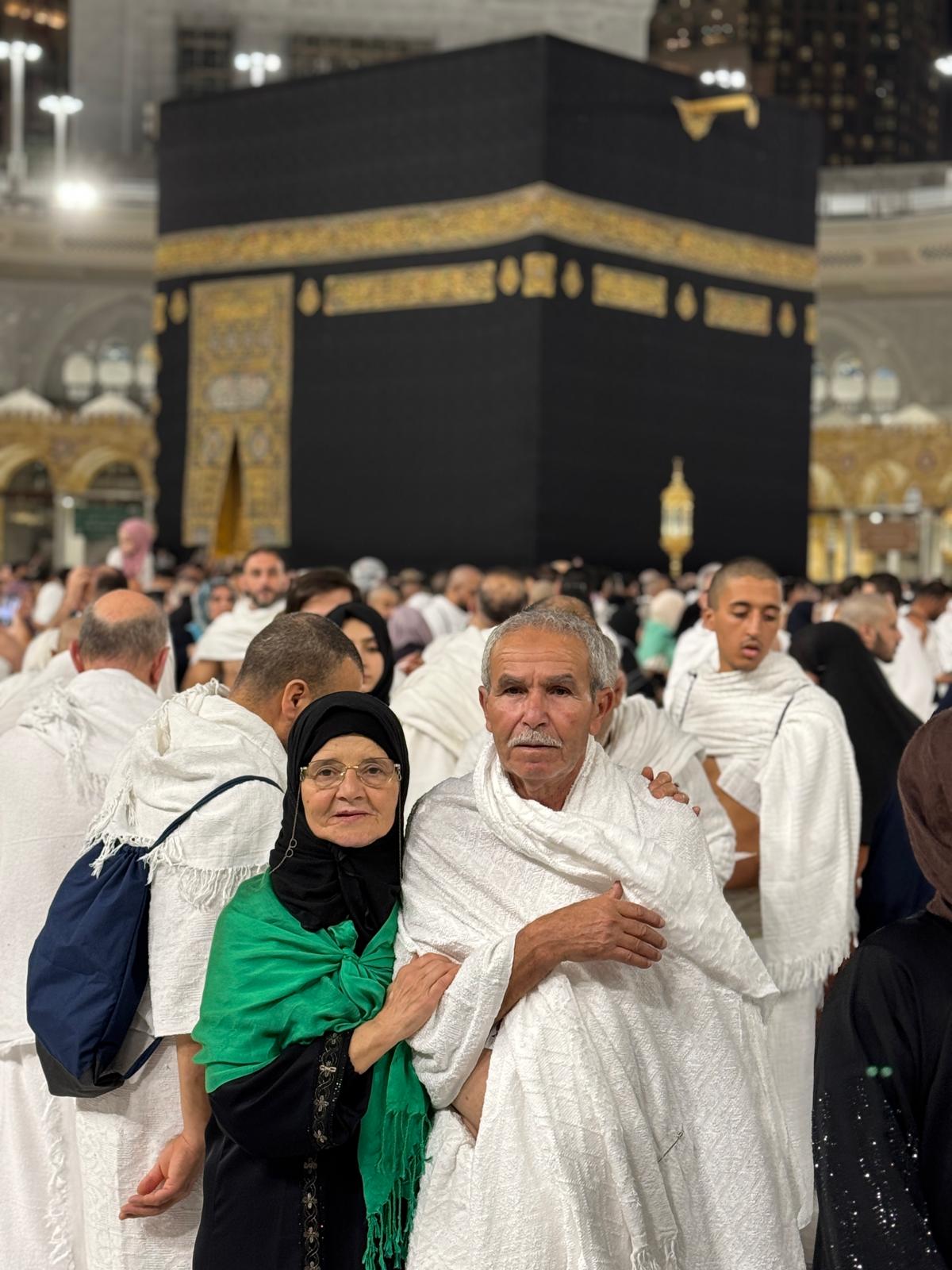 Coppia alla Kaaba