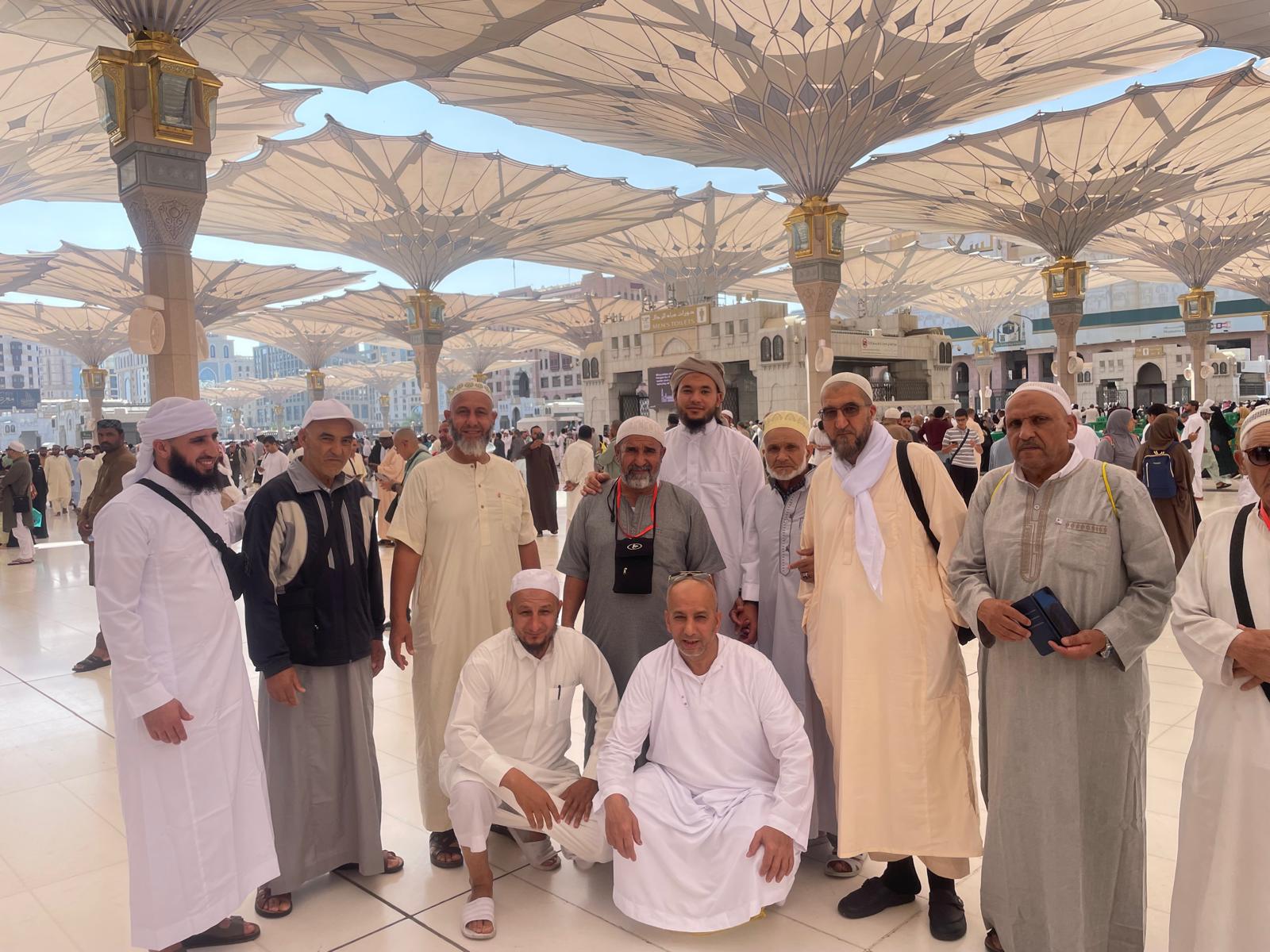Tawaf.it group at Masjid an-Nabawi